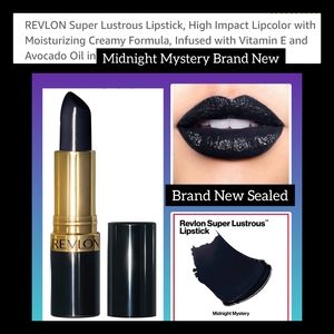 5/$25 REVLON Super Lustrous Lipstick High Impact Lipcolor Midnight Mystery NEW